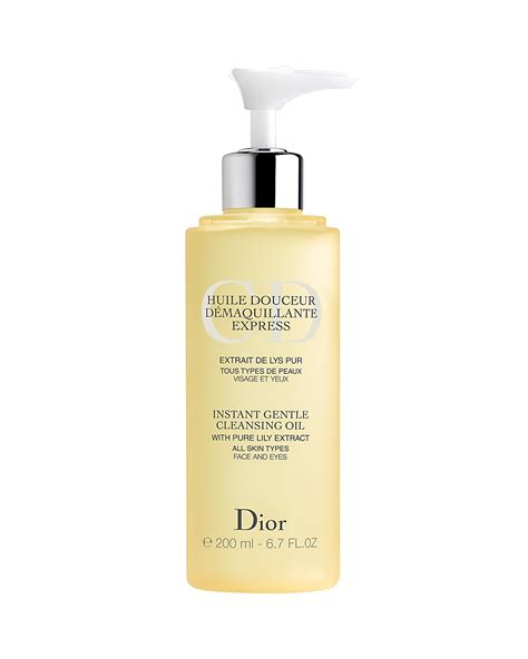 dior instant gentle cleansing oil.